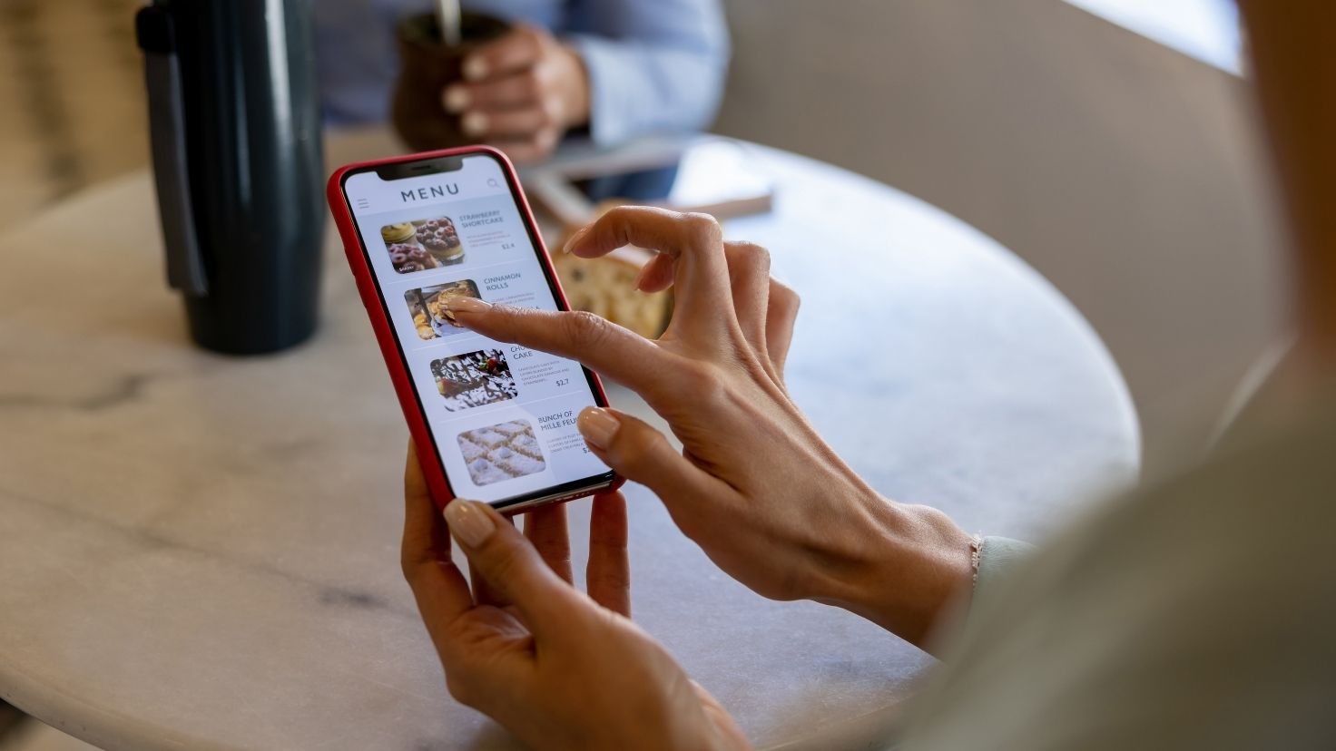 Menú digital con código QR